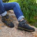 (PAGUE 1 LEVE 2) Bota Masculina Trail em Couro Impermeável + BRINDE