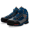 (PAGUE 1 LEVE 2) Bota Masculina Trail em Couro Impermeável + BRINDE
